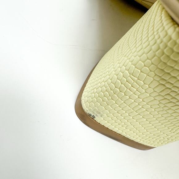 NEW Dolce Vita Ronin Light Yellow Double Braided Strap Sandal Size 6 MSRP $115 - Picture 9 of 12